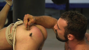 Big muscles and big dick makes him superior