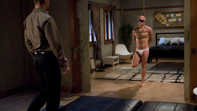 Guys with perfect bodies just fool around S&M style