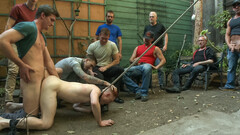 Lazy guy gets fucked by everyone else at work