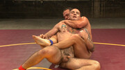 Muscular amateur men share energized anal wrestling kinks