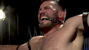 Tattoed master is giving a handjob and a blowjob to a sub