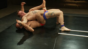 Erotic encounter in the ring for smashing Trent Diesel and  Leo Forte