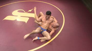 Smooth doggy style in the ring makes both Eli Hunter and Lance Hart feel excellent