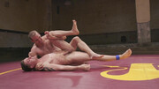 Things go rough in the ring for two wrestles that want to fuck