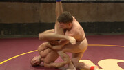 Muscular amateur men wrestle and fuck in really hot positions