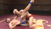 Strong men play sexual judo in dirty positions