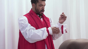 Sinful black lad is ready to do anything to be redeemed