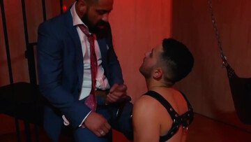Cristian Sam and Robbie Rojo in RED LIGHT fuck