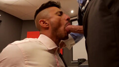 Rimming and sucking with a posh office hottie