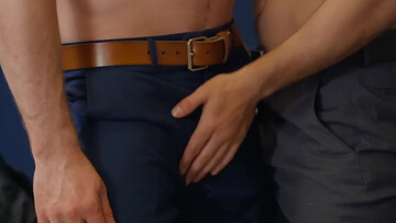 Two chicks and bisexual lads are getting frisky in MFMF