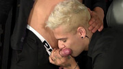 Tattoeod alt slut is getting his asshole fucked hard