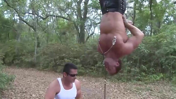Derek Pain tied up Mulengro upside down in the forest