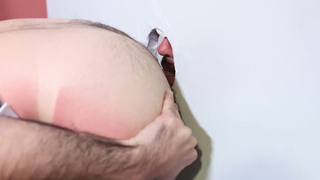 The priest and the pervert meet each other at the glory hole