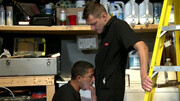 The handyman gets handsy with a muscular pervert