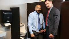 DILFs try glory hole kinks in a mutual play in front of the camera