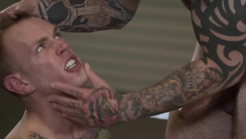 Great HD banging in a garage with Brett an Jordan