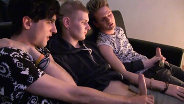 Steamy boys go full mode with one another in a steamy mix