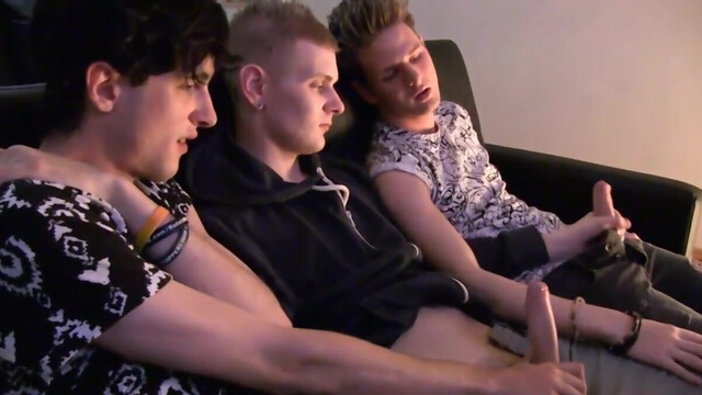 Steamy boys go full mode with one another in a steamy mix