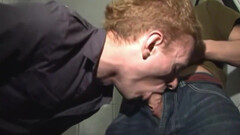 Stranger's cock makes his ass feel so fucking good