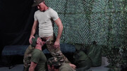Amateur army threesome makes the men feel greater than ever