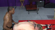 Slave with a tight ass wants BBC daddy to bang him