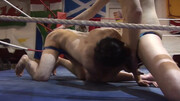 Amateur males share the ring for something else than fighting
