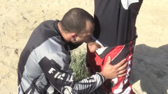 Naked men enjoy outdoor sex perversions in hot scenes