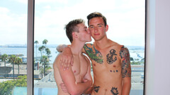 Sexy boys share the entire house as their play ground