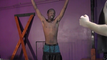 Interracial domination with two guys who choose PAIN