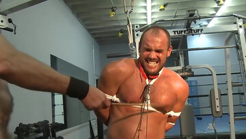 Obedient male wants his master's cock in a dirty bondage treat