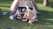 Twinks fuck in outdoor scenes during their first day of camping