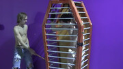 Caged BDSM kinks with Kayden Winters and Thomas White