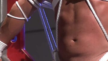 Strong fetish scenes with his submissive lover in rough gay perversions