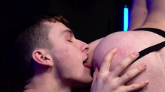 Hot twinks play dirty fetish games in a sexual encounter