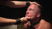 BDSM with leather and endless fucking torment