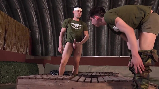 Deep anal after soft blowjob with Caetano Soares and Nico Butti