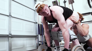 Mutual dick sucking oral by the gym makes hot boys wanna fuck big time