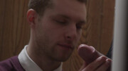 Gloryhole sacrilege with a big dick priest