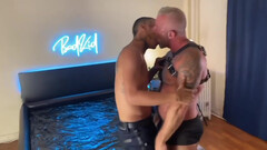 Strong DILF grants steps on the best fuck he ever experienced