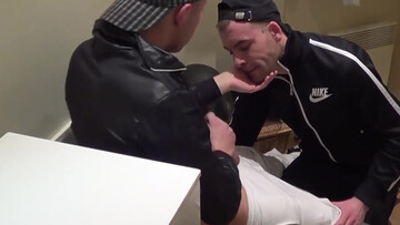 Euro lads Kader Jawell and Jordan Kiffeur love oral sex