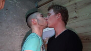 Kameron Frost and Alex Kiffeur screw at the glory hole