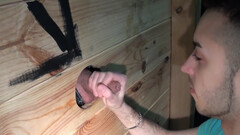 Kameron Frost and Alex Kiffeur screw at the glory hole