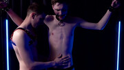 Twink plays submissive for his master in raw maledom kinks