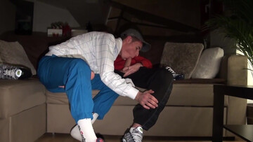 Bored lovers get horny so they start things with oral