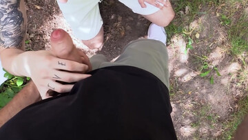 Czech boys fuck in outdoor gay kinks for full POV scenes