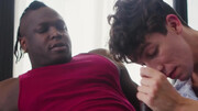 Twink handles hot black man's cock in excellent manners