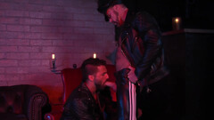 DILF tries rough sex with his partner after steady deepthroat oral