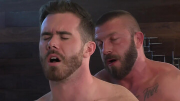 Naked Matthew Bosch and Hunter Marx choose SODOMY