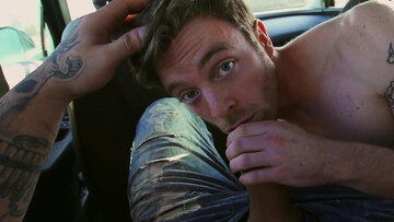 Car POV with a TRUE bareback cowgirl fucking