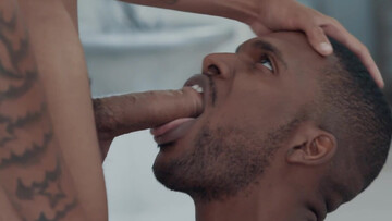 Rimming and ROUGH penetration for a black ass